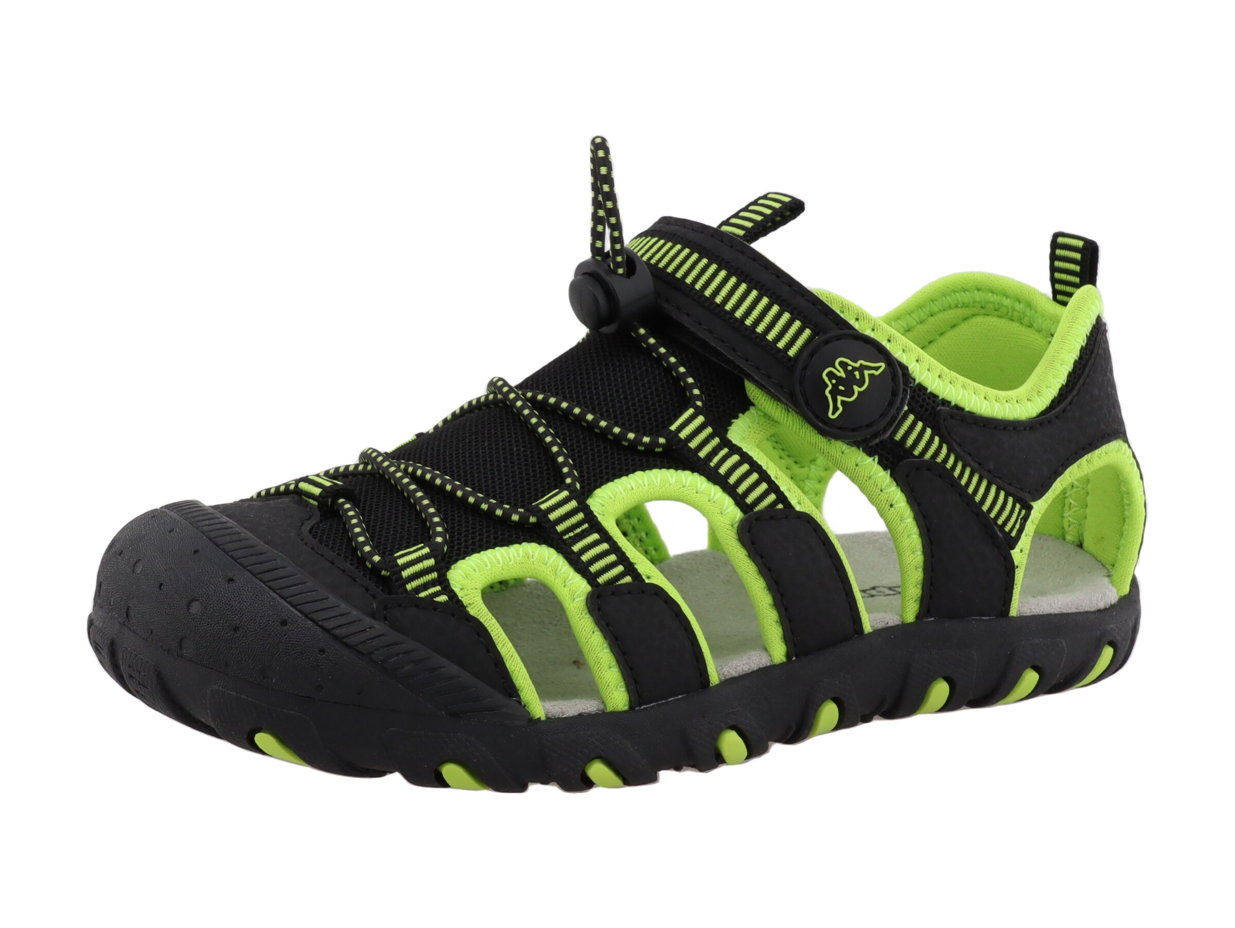 KAPPA Sandale 'Jado' in Grün: Vorderseite