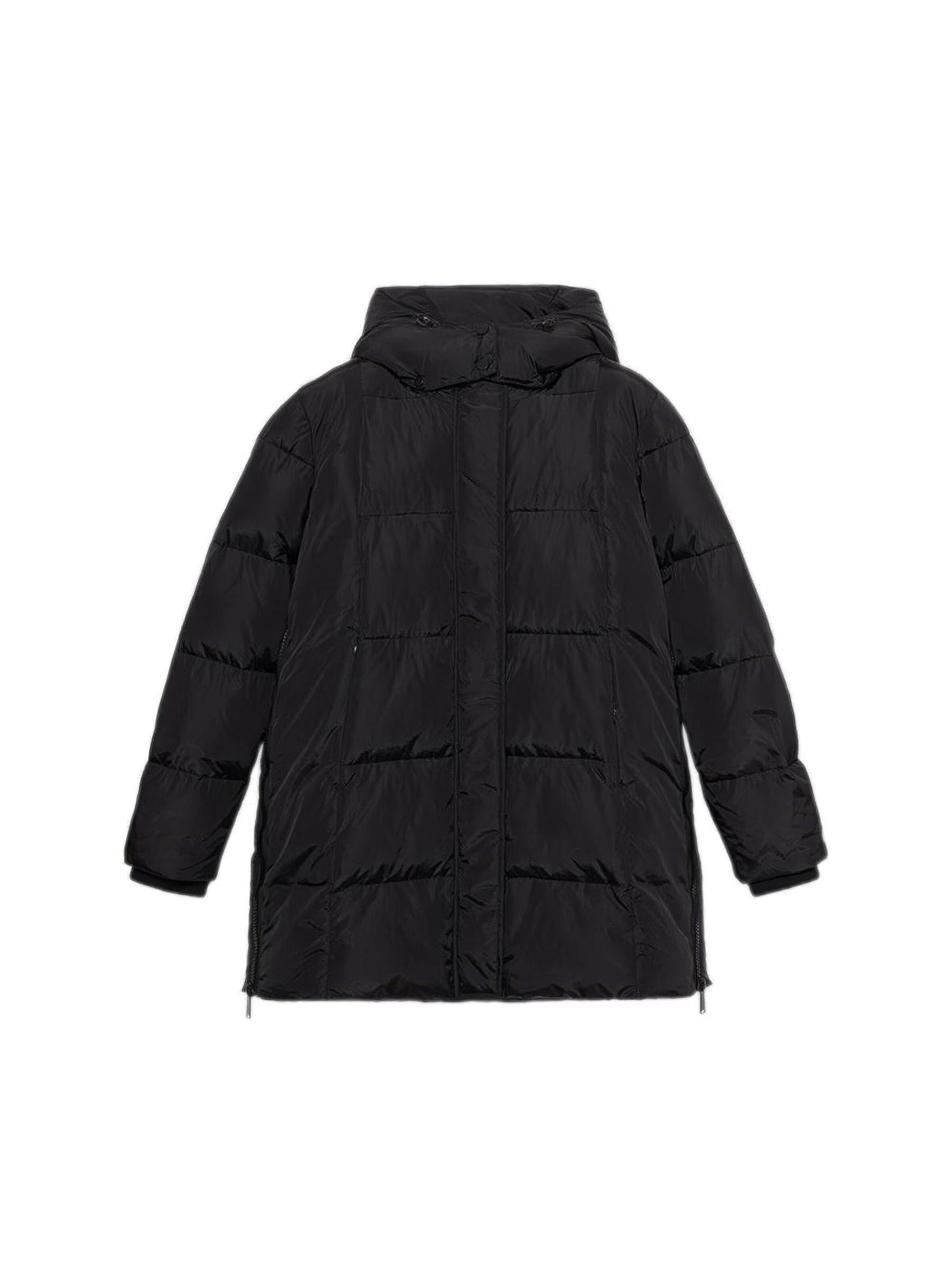 Trussardi - Chaqueta de invierno en negro: frente
