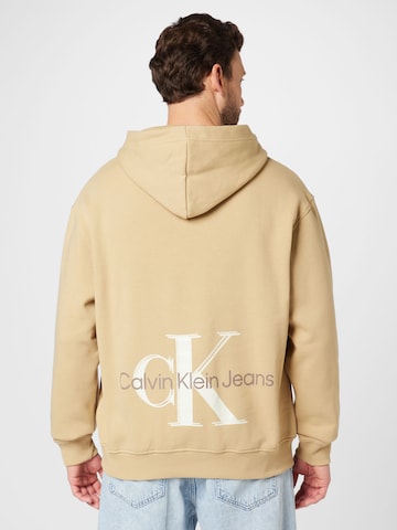 Felpa di Calvin Klein Jeans in beige