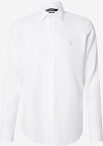 Regular fit Cămașă de la Karl Lagerfeld pe alb: față
