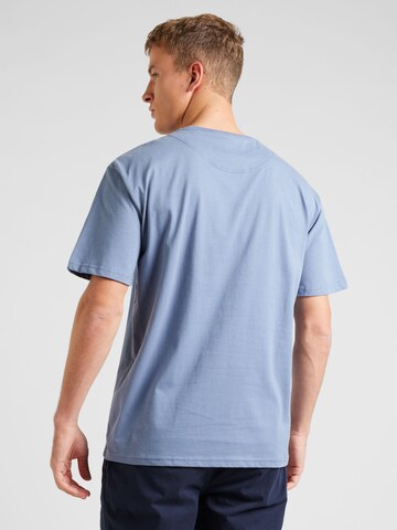 T-Shirt 'Hike' Fat Moose en bleu