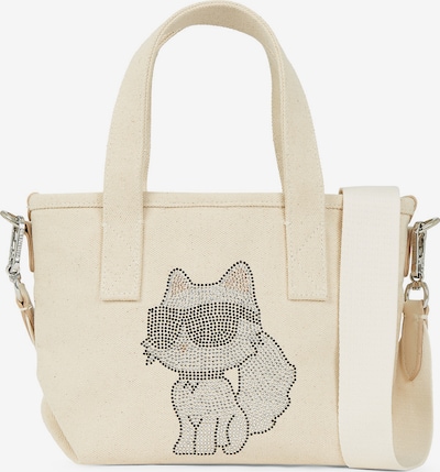 Karl Lagerfeld Ostoskassi värissä beige / musta, Tuotenäkymä
