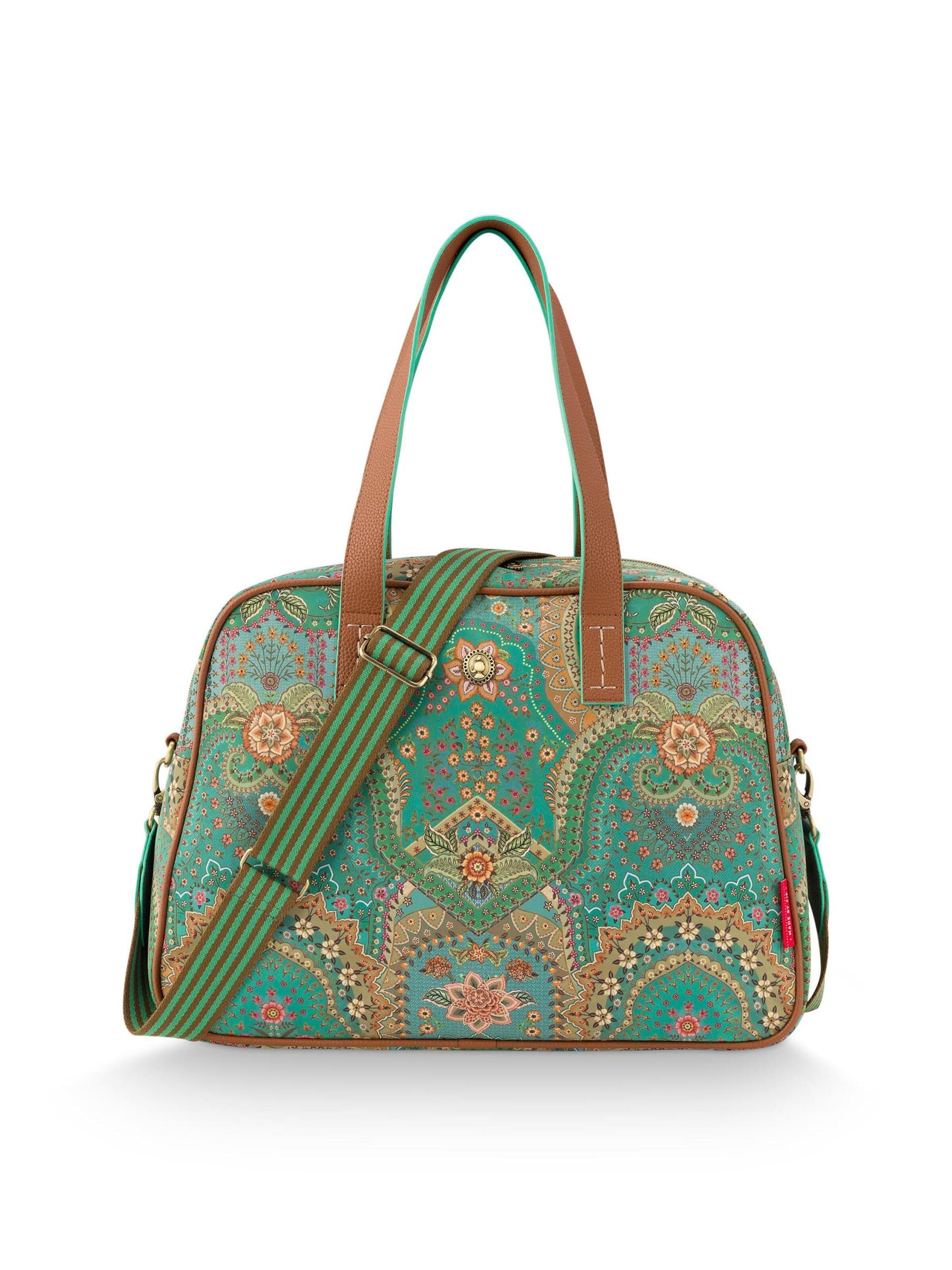 PIP STUDIO Weekend bag in Green: front