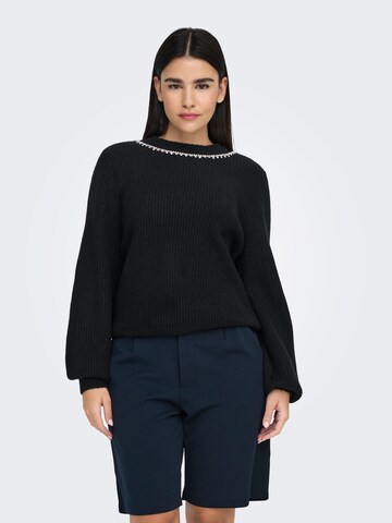 Pull-over 'ONLGAIDA' ONLY en noir