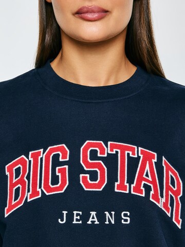 BIG STAR Sweatshirt 'Rubena' in Blue