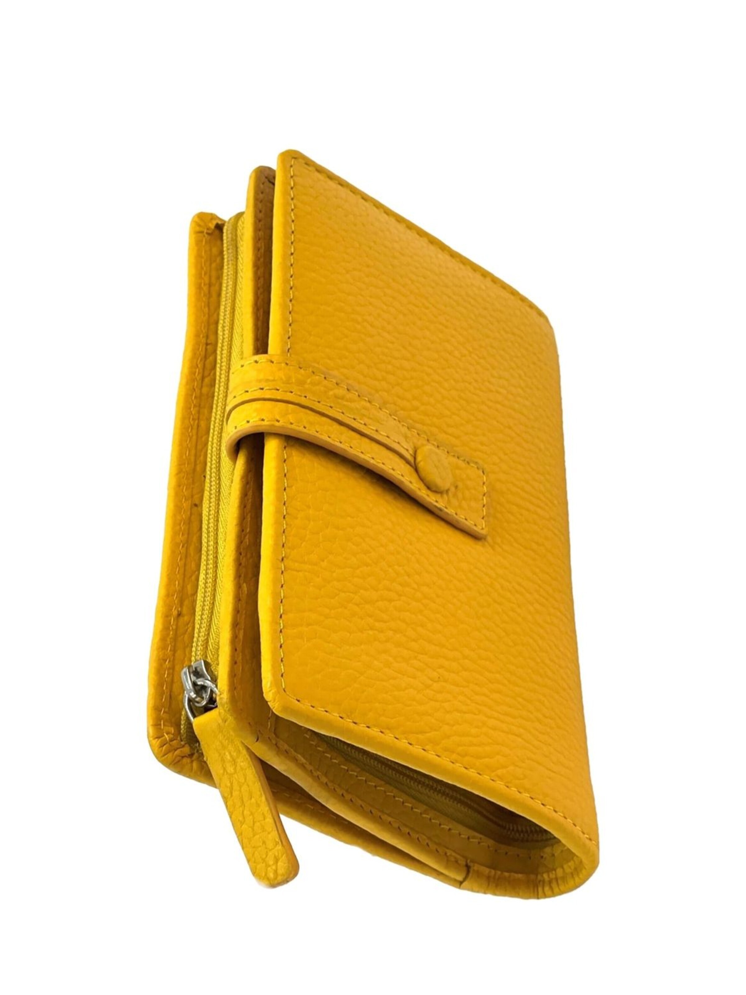 Florence Wallet in Yellow