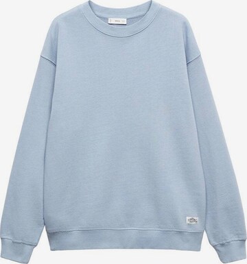 MANGO TEEN Sweatshirt 'Round6' in Blue: front