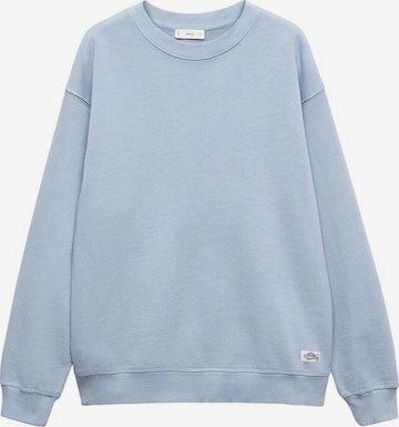 MANGO TEEN Sweatshirt 'Round6' in Blue: front