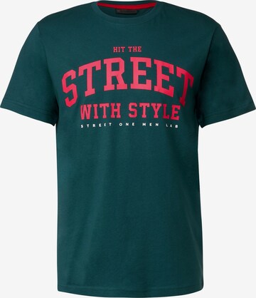 Street One MEN Shirt in Grün: predná strana