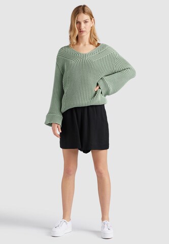 khujo Pullover 'Nikki' in Grün