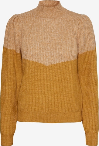 VERO MODA Sweater 'Kylie' in Brown: front