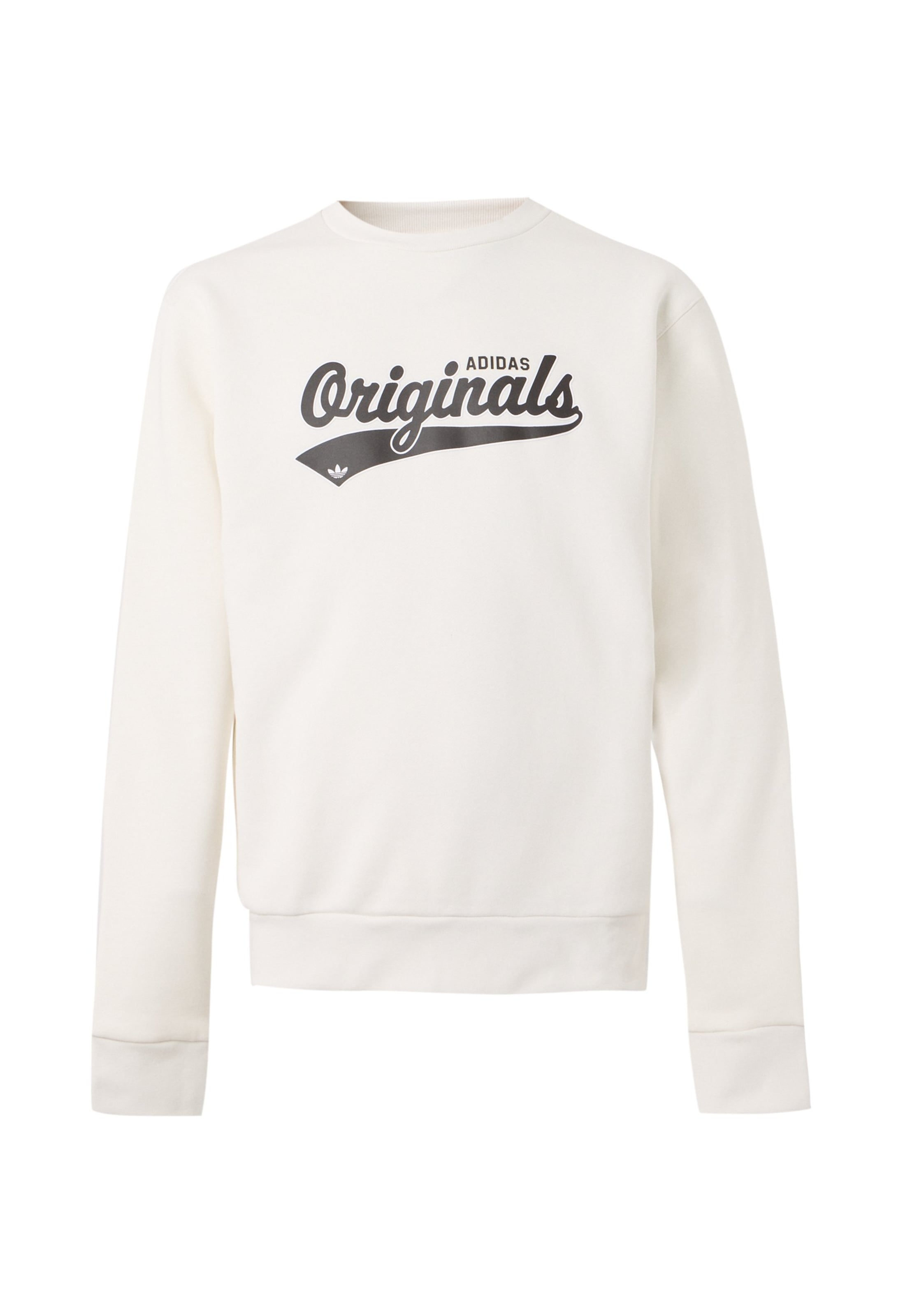 ADIDAS ORIGINALS Mikina – bílá: přední strana