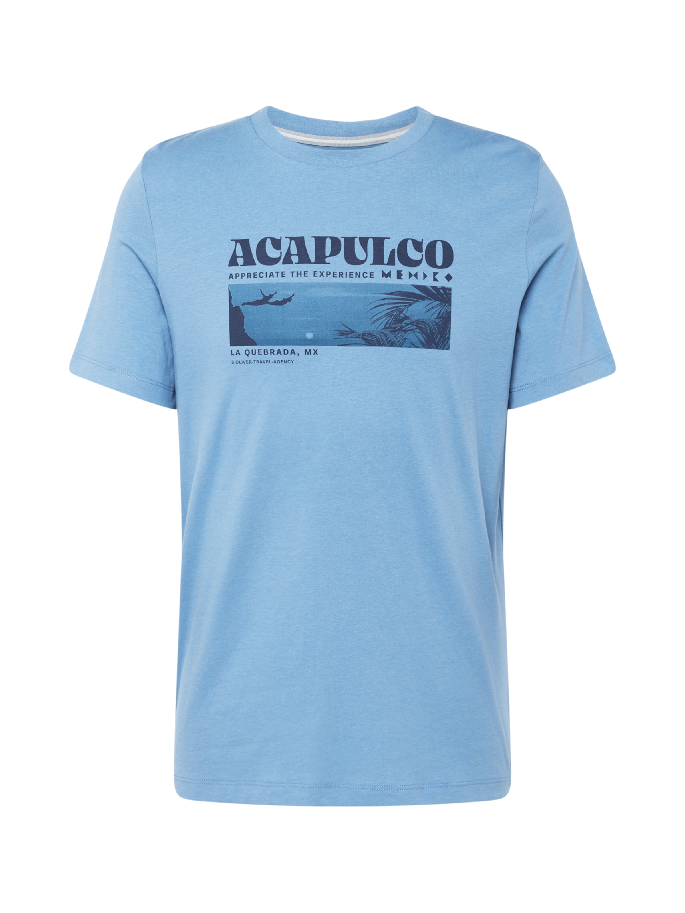 s.Oliver Koszulka w kolorze niebieski: przód