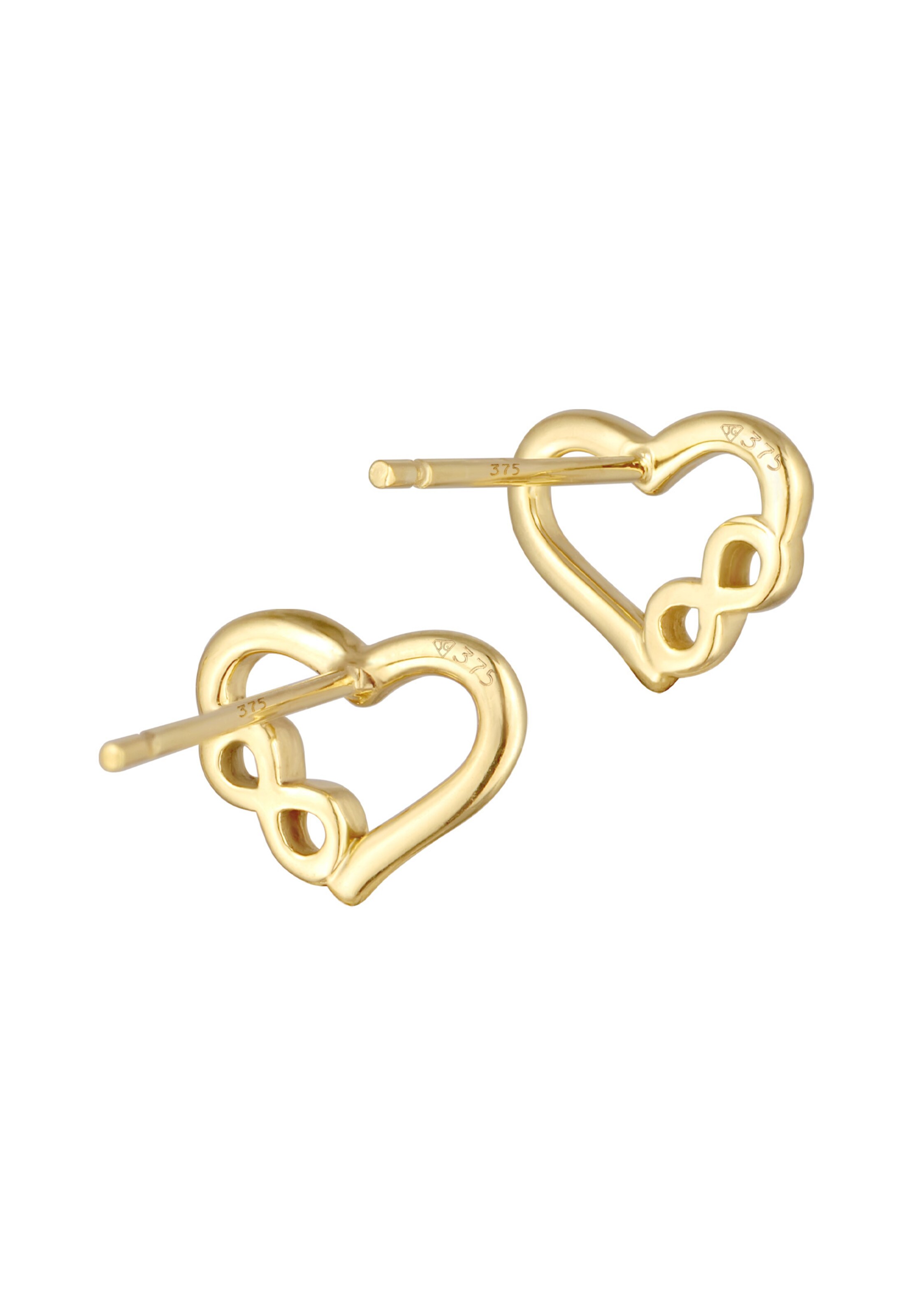 ELLI PREMIUM Oorbellen 'Infinity' in Goud