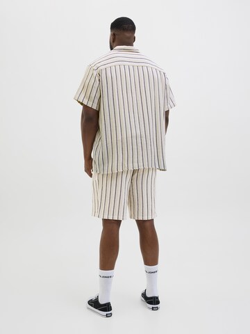 Jack & Jones Plus Loosefit Byxa 'JPSTJAIDEN' i grön