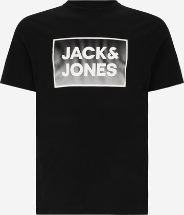 Jack & Jones Plus Särk 'STEEL', värv must: eest vaates