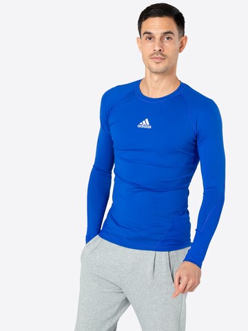 ADIDAS SPORTSWEAR Performance Shirt in Blue: front