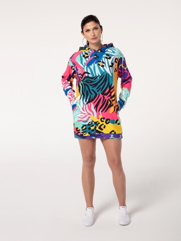 Robe oversize 'Neon Animal' Mr. Gugu & Miss Go en bleu