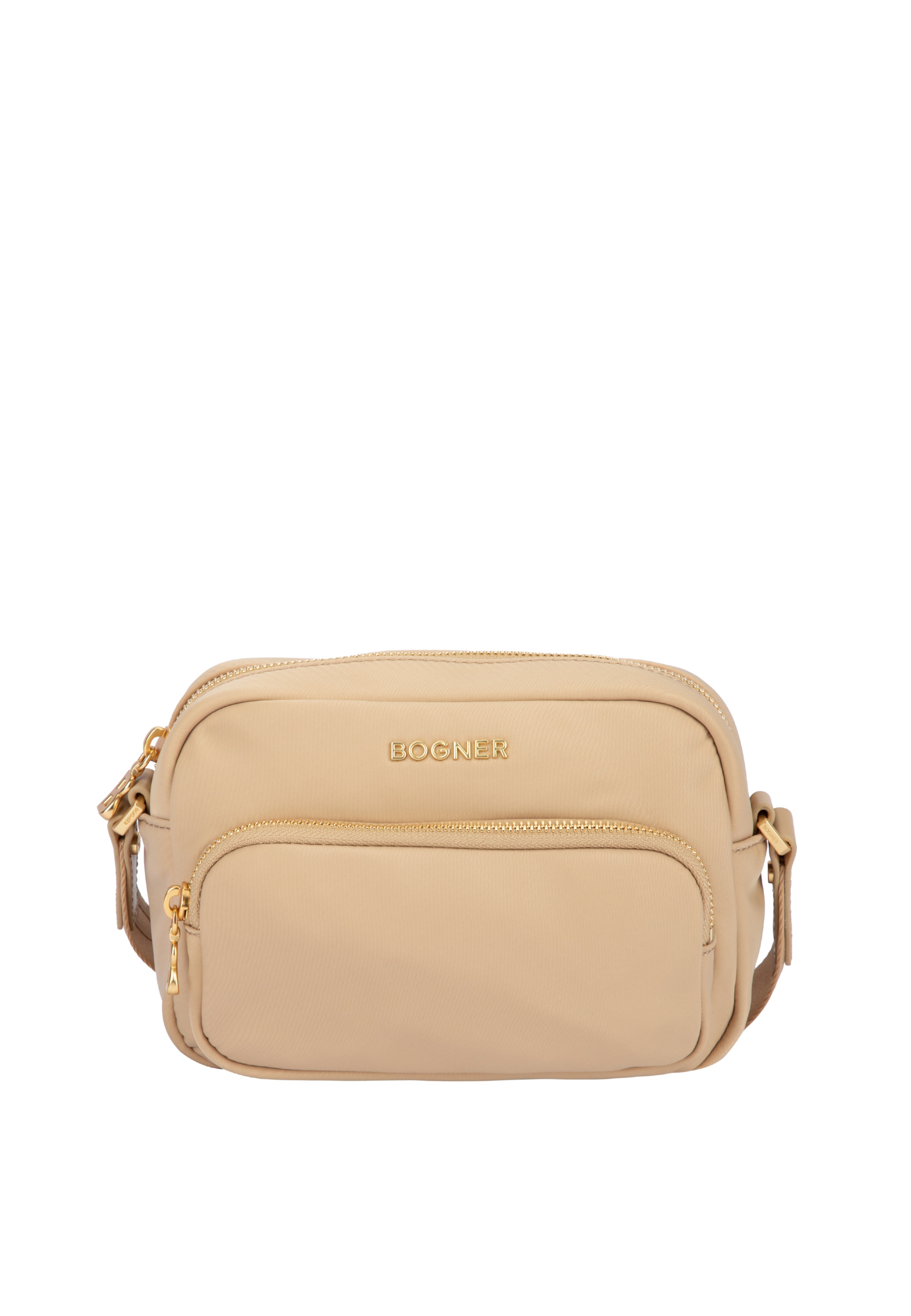 Sac à bandoulière BOGNER en marron : devant