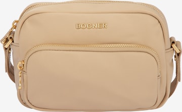 Sac à bandoulière BOGNER en marron : devant