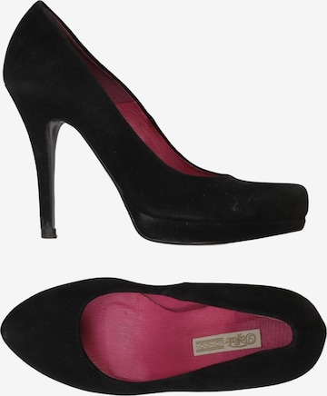 Buffalo London Pumps 37 in Schwarz: Vorderseite