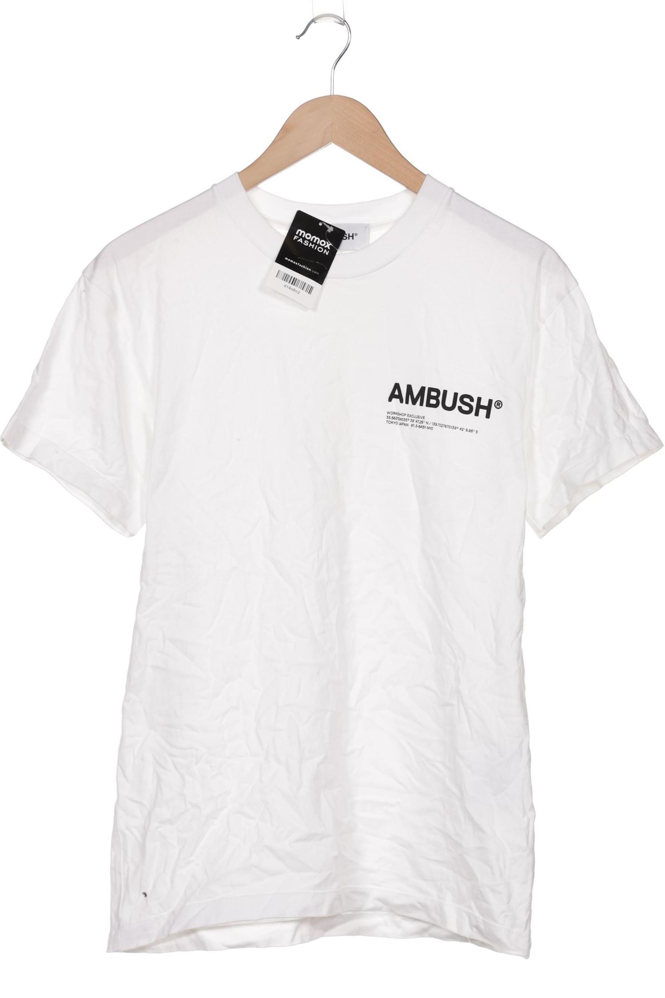AMBUSH T-Shirt XS in Weiß: Vorderseite