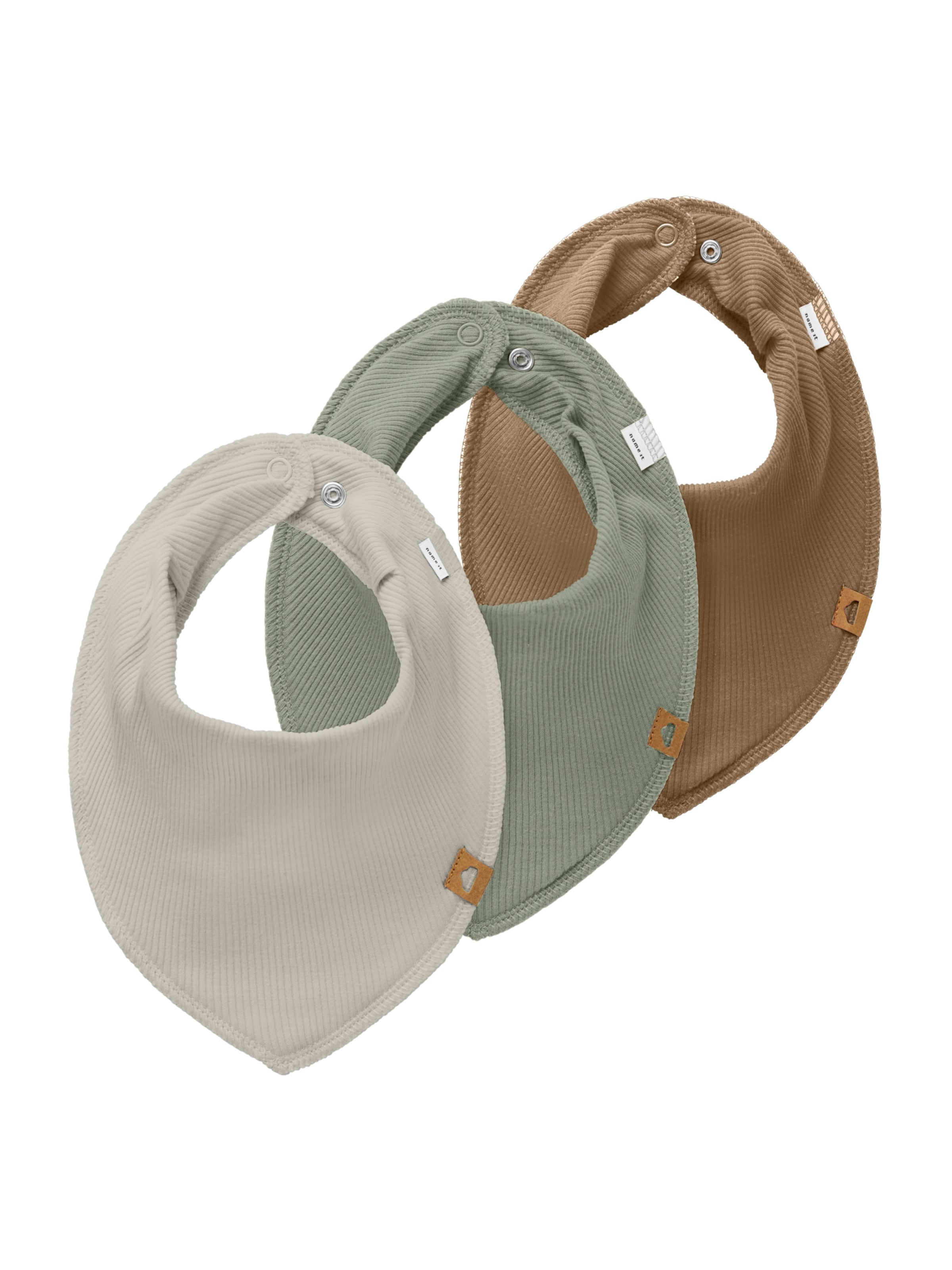 NAME IT Hagesmæk 'NBMYASIM' i brun: forside