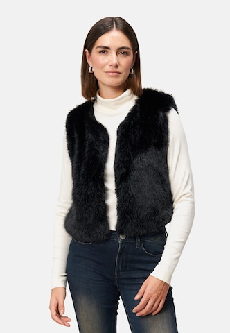 zero Vest in Black: front