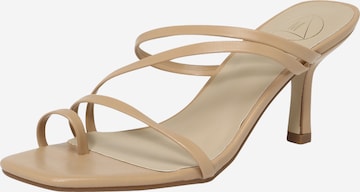 Missguided Pantolette in Braun: predná strana