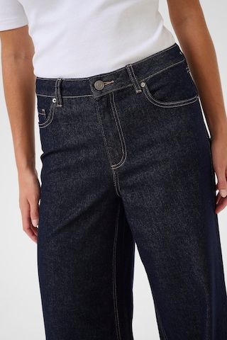 Wide Leg Jean 'Rory ' Kaffe en bleu