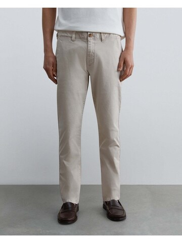 Scalpers Regular Chino ' ' in Beige: voorkant