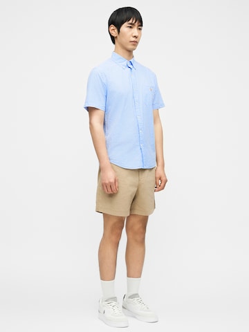 Polo Ralph Lauren Средняя посадка Рубашка в Синий