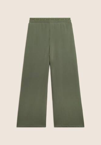 Freddy Wide Leg Hose in Grün: Vorderseite