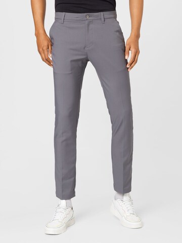 ADIDAS GOLF Slimfit Sportbroek in Grijs: voorkant