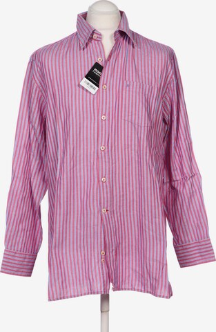BRAX Button Up Shirt in L in Pink: front