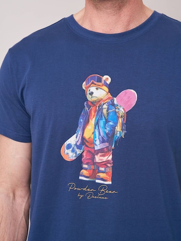 Deeluxe Shirt‌‌‌‌ in Blau