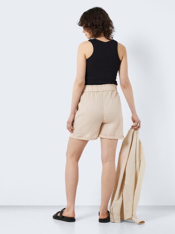 Noisy may Loose fit Trousers 'MOYA' in Beige