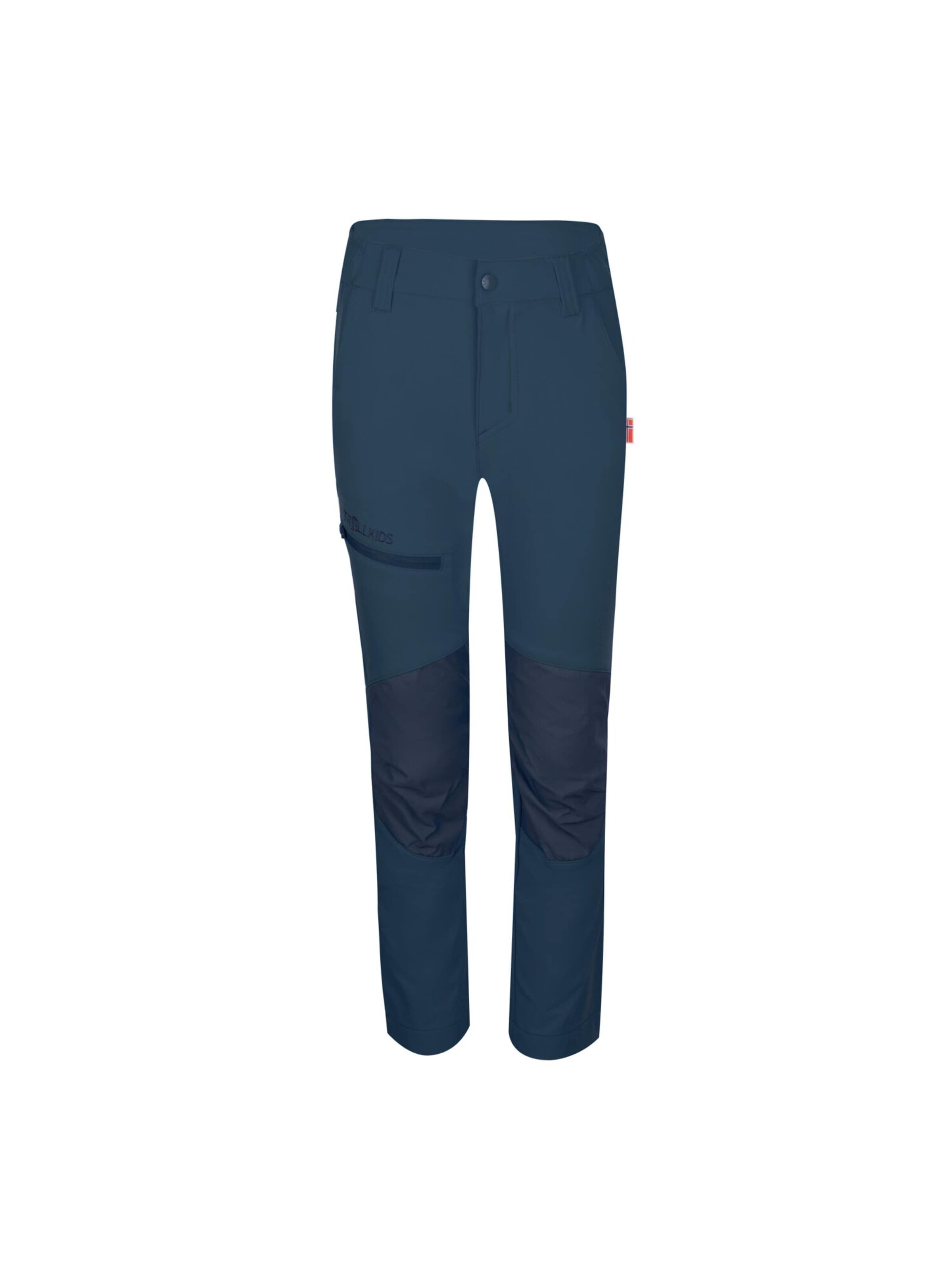 TROLLKIDS Outdoor Pants in Blue: front