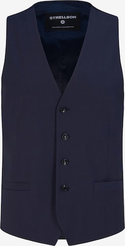 Gilet de costume 'Ves' STRELLSON en bleu : devant