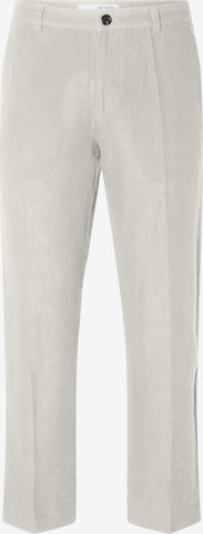 Pantalon SELECTED HOMME en gris : devant