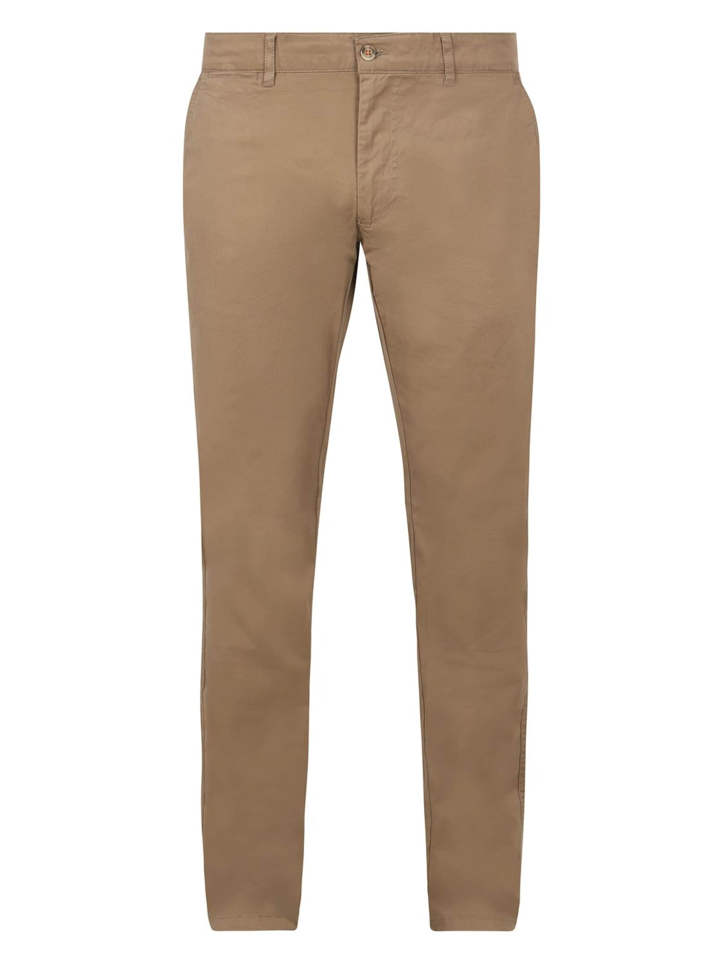 Suitable Regular Chino Pants 'Peano' in Beige: front