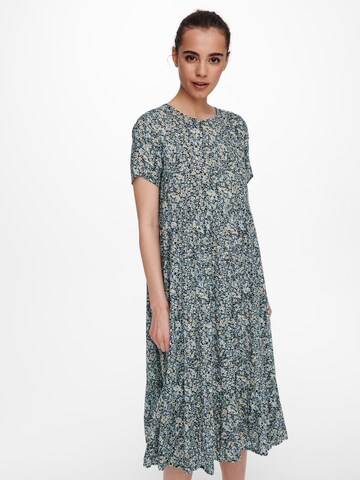 Robe d’été 'Abigail' ONLY en bleu