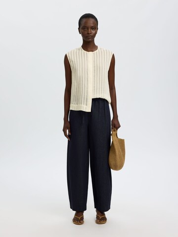 SELECTED Blusentop in Grau