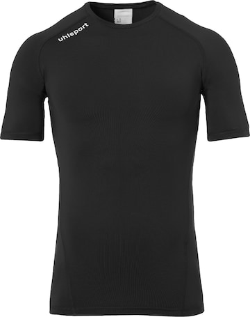 UHLSPORT Base Layer in Schwarz: predná strana