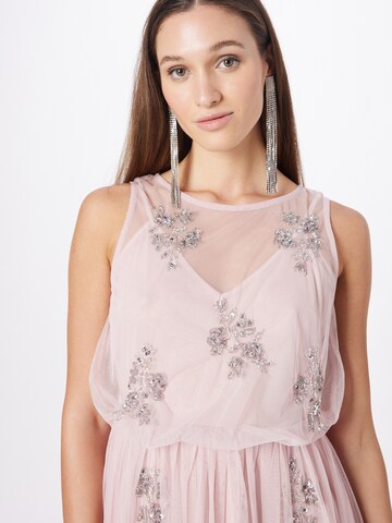 Maya Deluxe Evening Dress in Pink