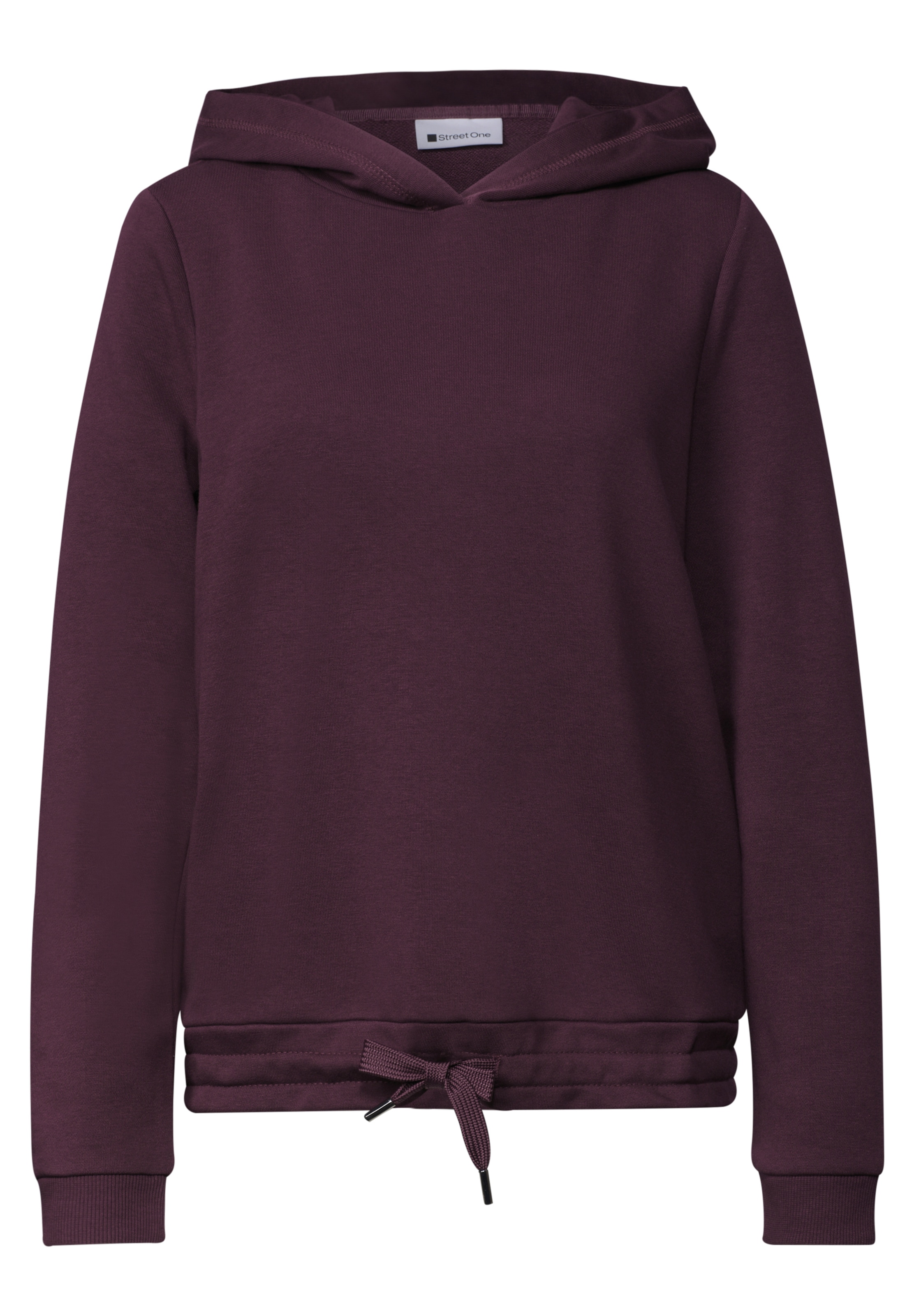 STREET ONE Sweatshirt in Rot: Vorderseite
