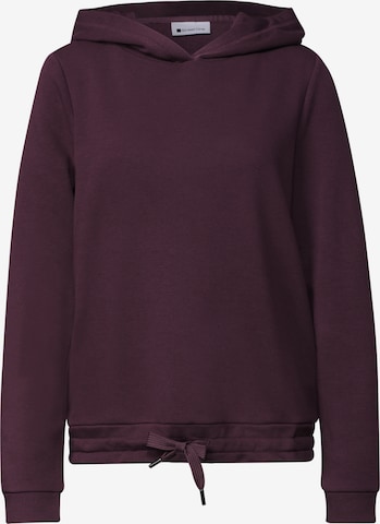 STREET ONE Sweatshirt in Rot: Vorderseite