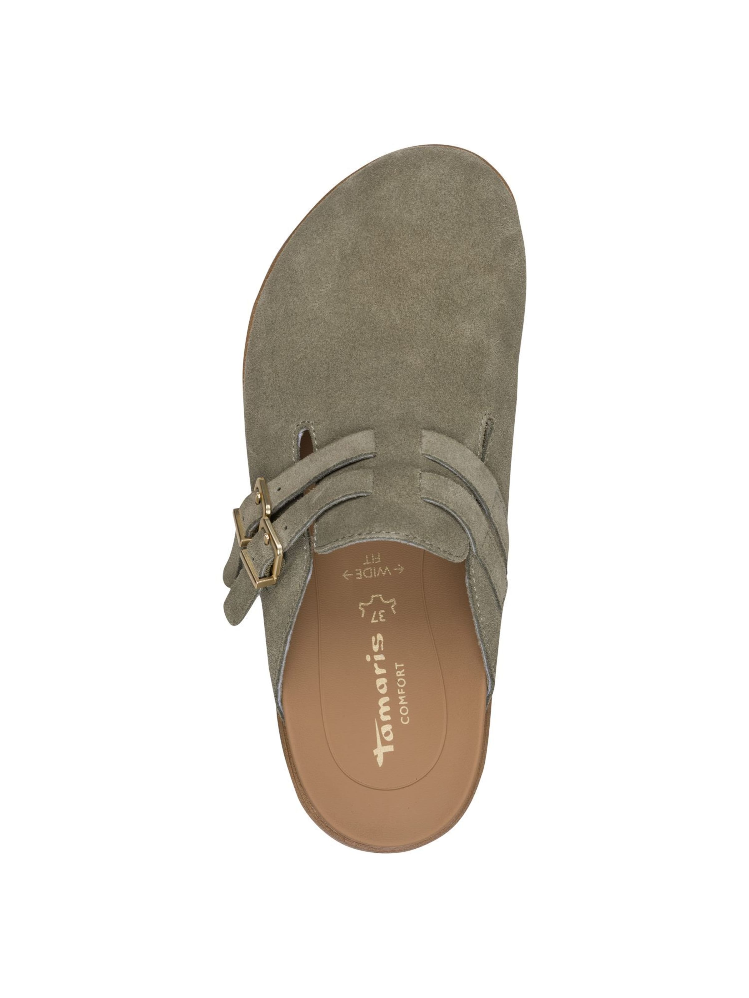 Mule Tamaris en vert