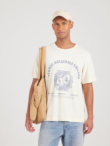 Maglietta 'JORMEADOWS' di JACK & JONES in bianco: frontale