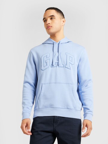 Sweat-shirt GAP en bleu : devant